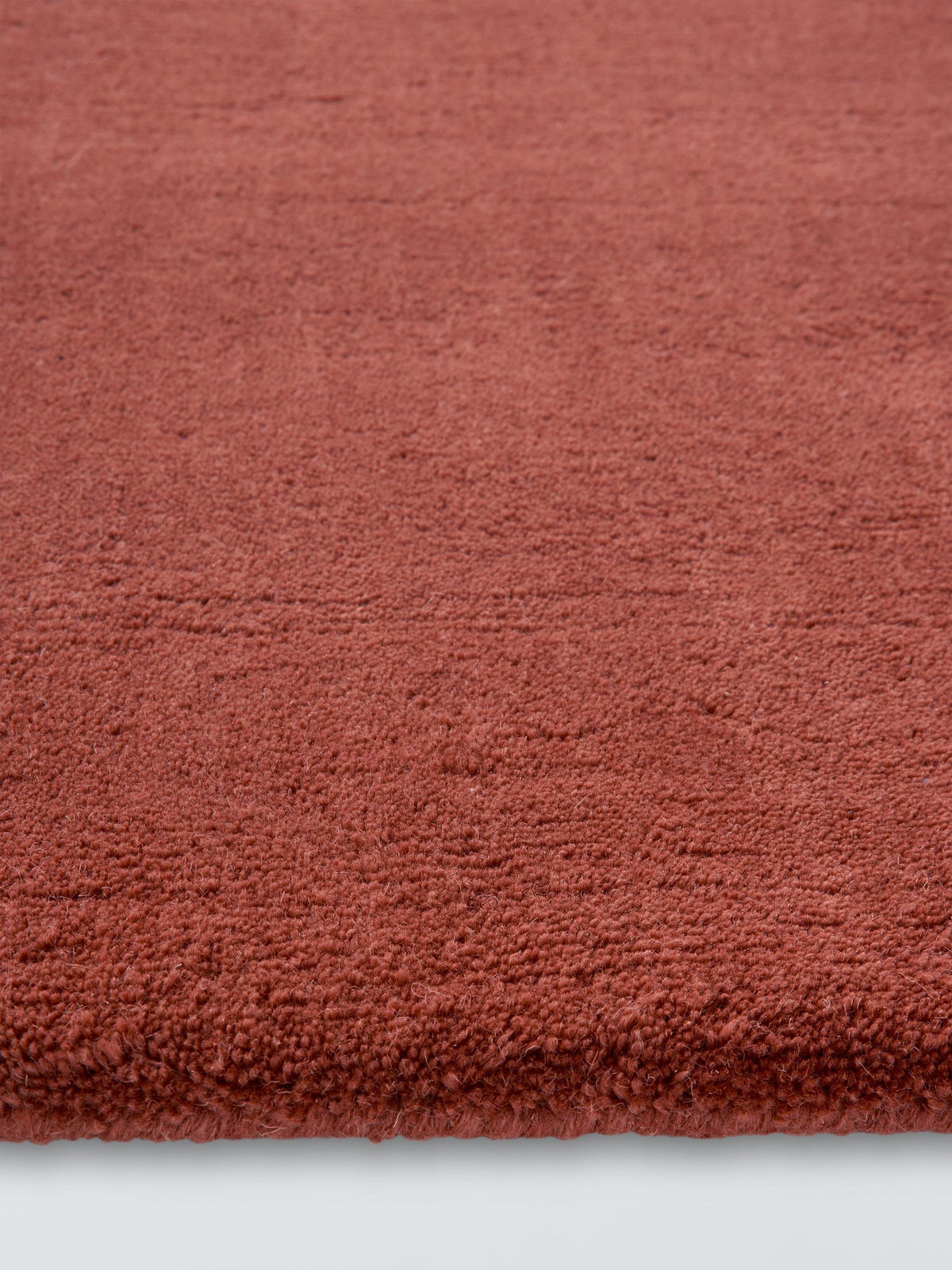 John Lewis Wellington Hand Woven 100% Wool Rug - 120 x 180cm - Baked Clay