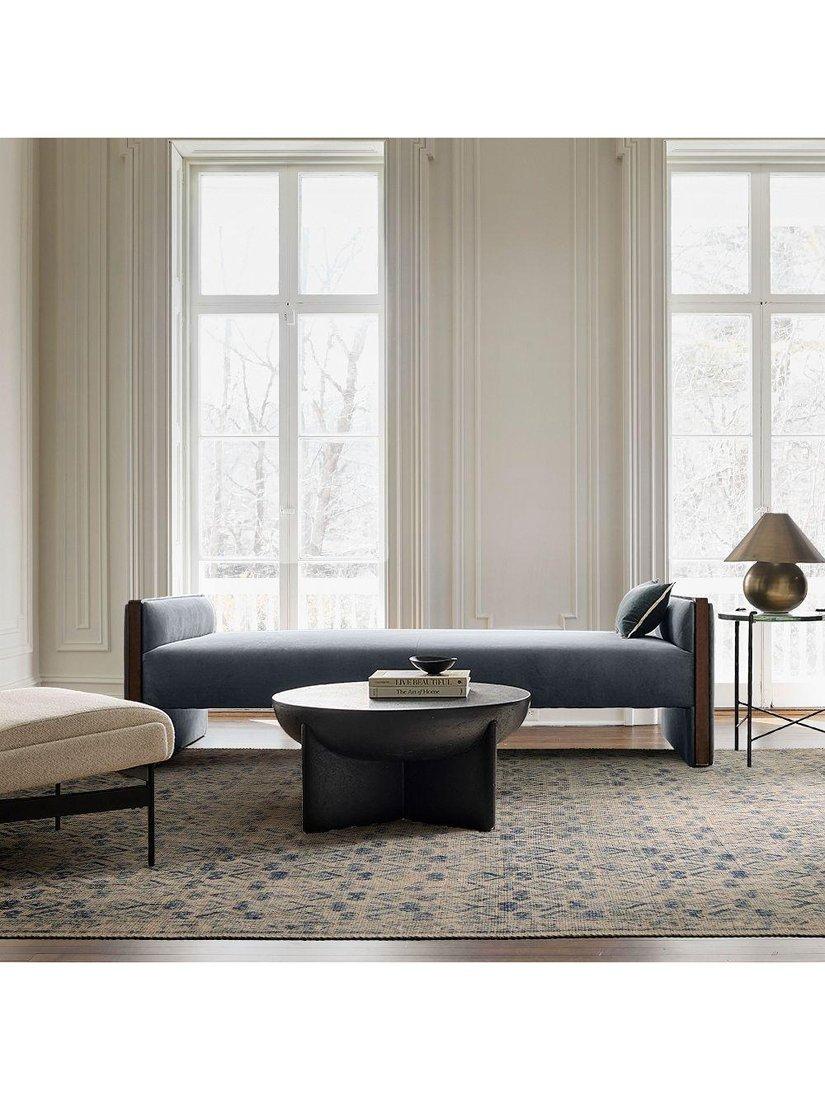 West Elm Gabi Reversible Persian Inspired Rug - Indigo - Size 152 x 240cm