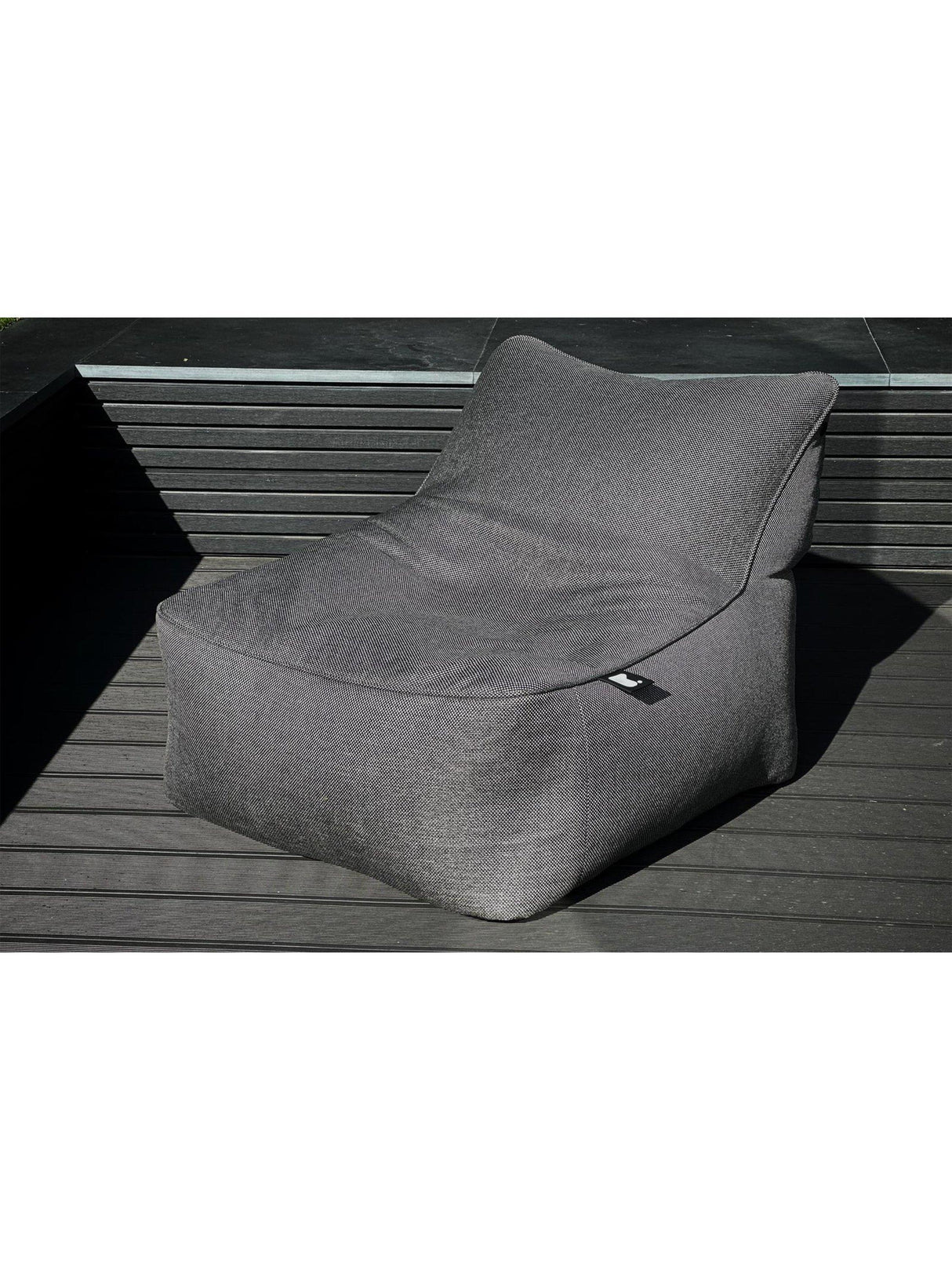 Extreme Lounging B-Chair Lounger Weatherproof Bean Bag Indoor Outdoor Black
