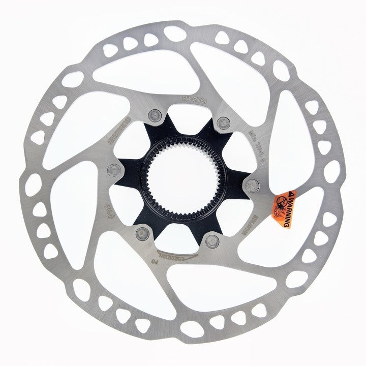 Shimano Bike Spares SM-RT64 Ø160mm Centerlock Brake Disc Rotor - Silver