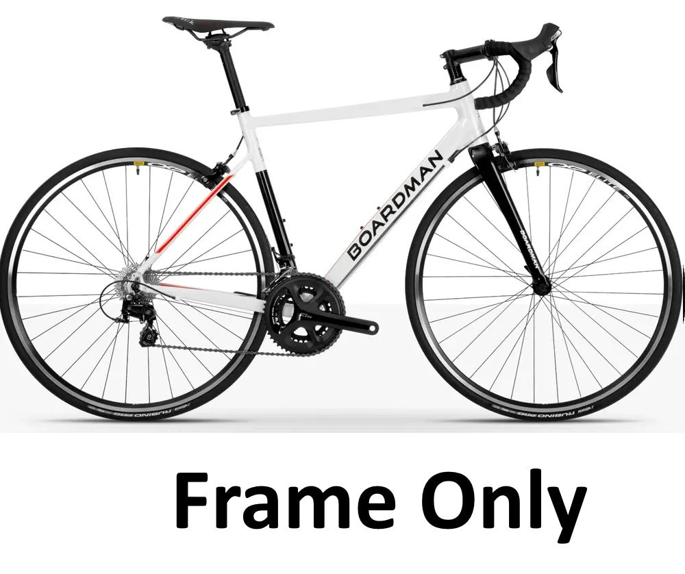 Boardman SLR 8.9 700c Aluminium Road Bike Frame Only - White/Red - 51.5cm