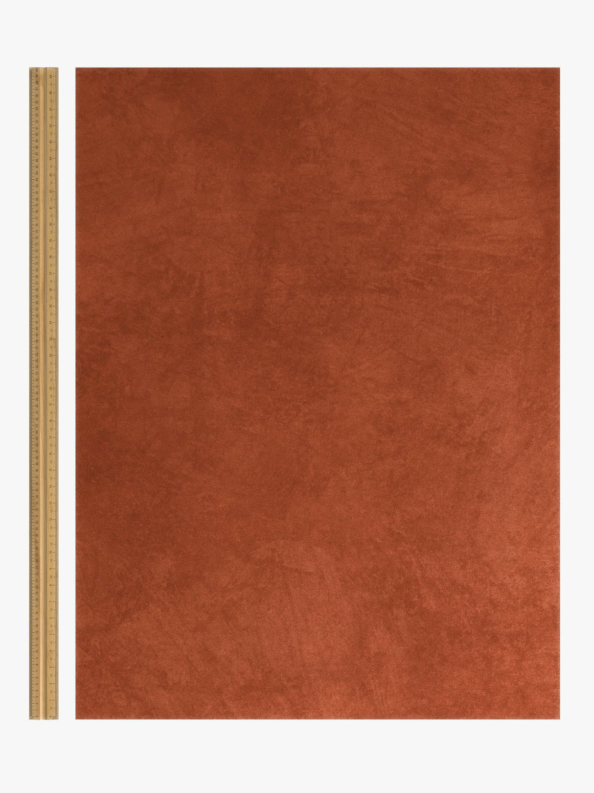 John Lewis Velvet Pair Lined Pencil Pleat Curtains - Sienna - 167 x 274cm