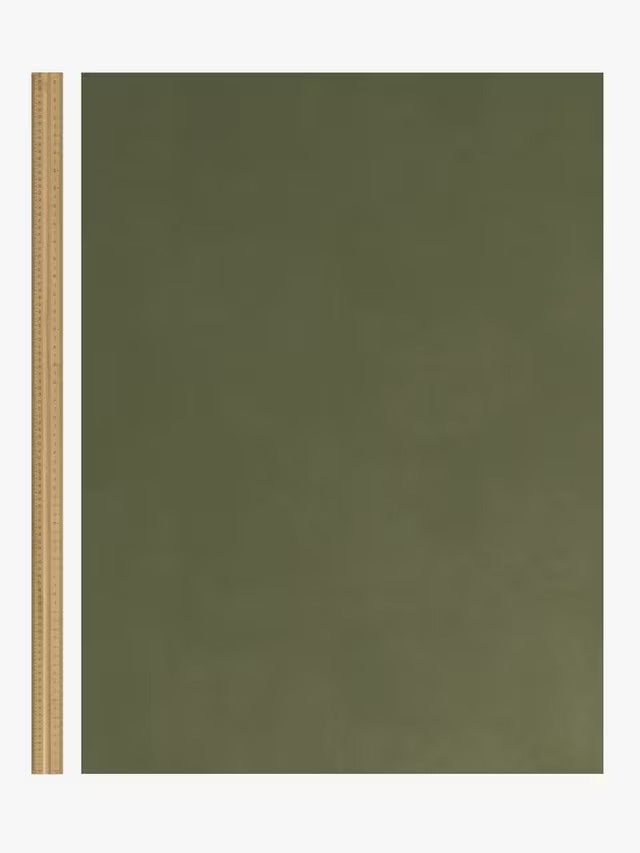 John Lewis Velvet Pair Lined Pencil Pleat Curtains W228 x D137cm - Avocado