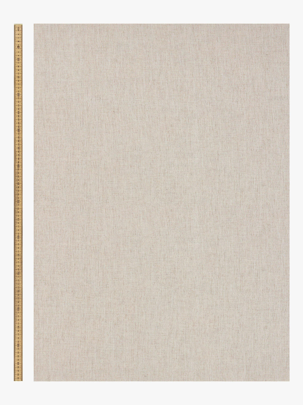 John Lewis Linen Look Lined Pencil Pleat Curtains Pair 228 x 182cm - Oatmeal