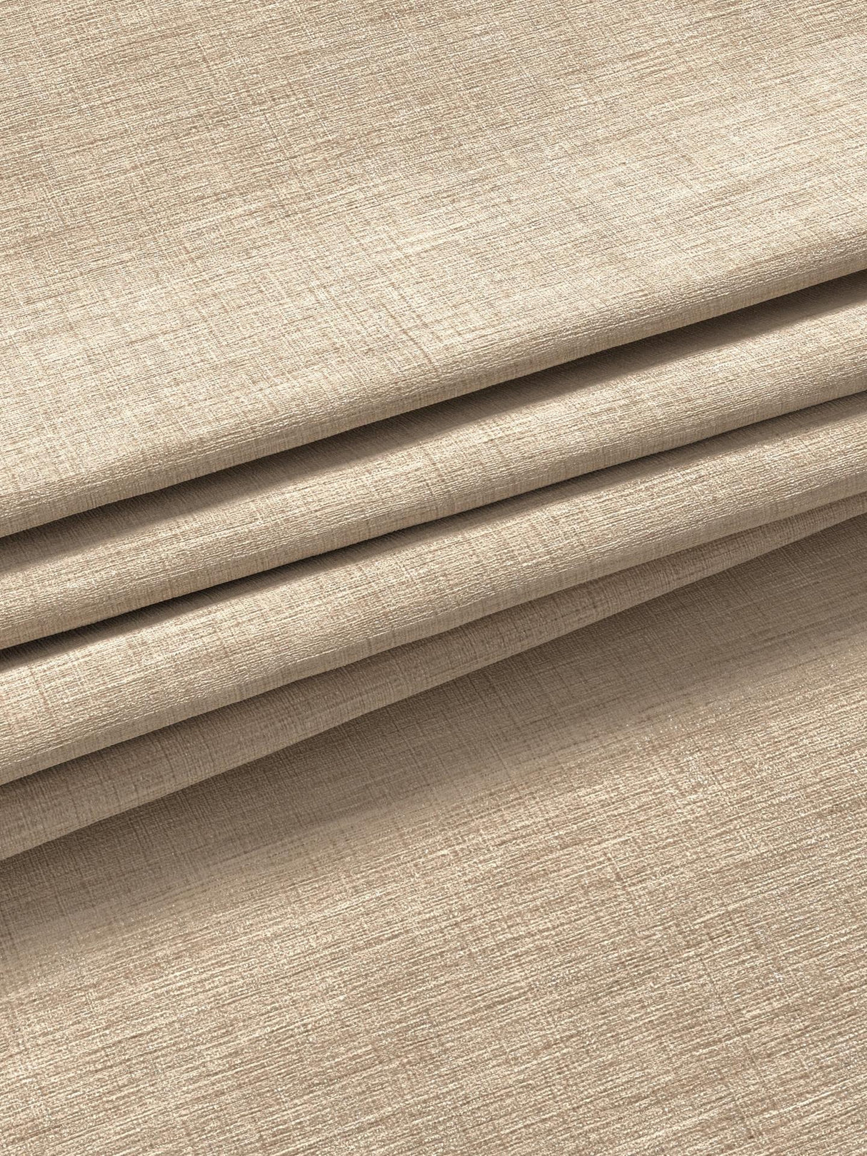 John Lewis Chenille Blackout Eyelet Curtains W228 x D182cm - Warm Natural