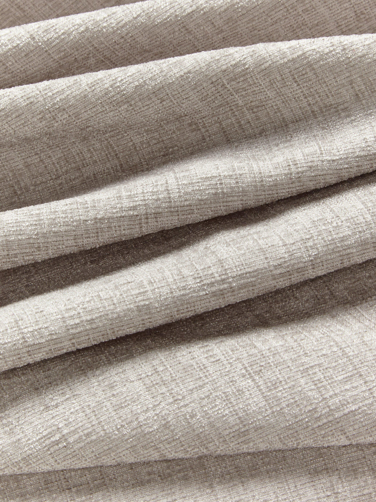 John Lewis Chenille Blackout Thermal Eyelet Curtains 228 x 137cm - Flint