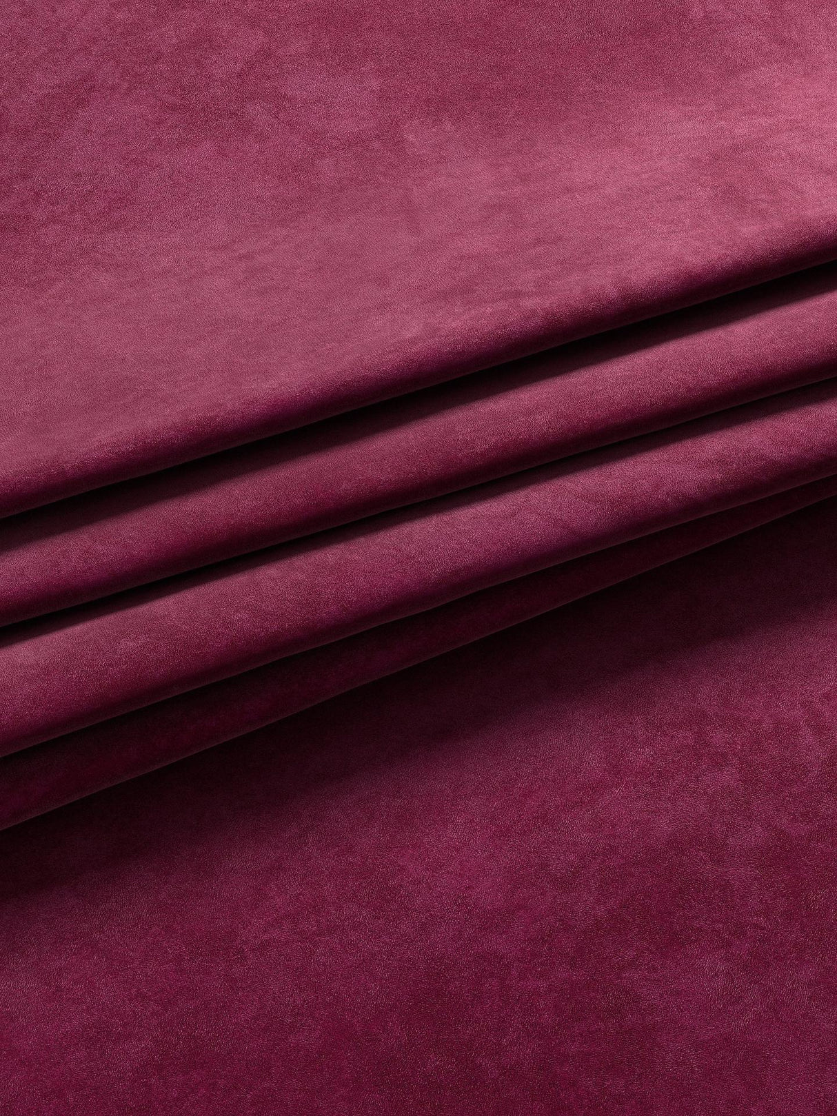 John Lewis Velvet Pair Lined Pencil Pleat Curtains W167 x D228cm - Damson