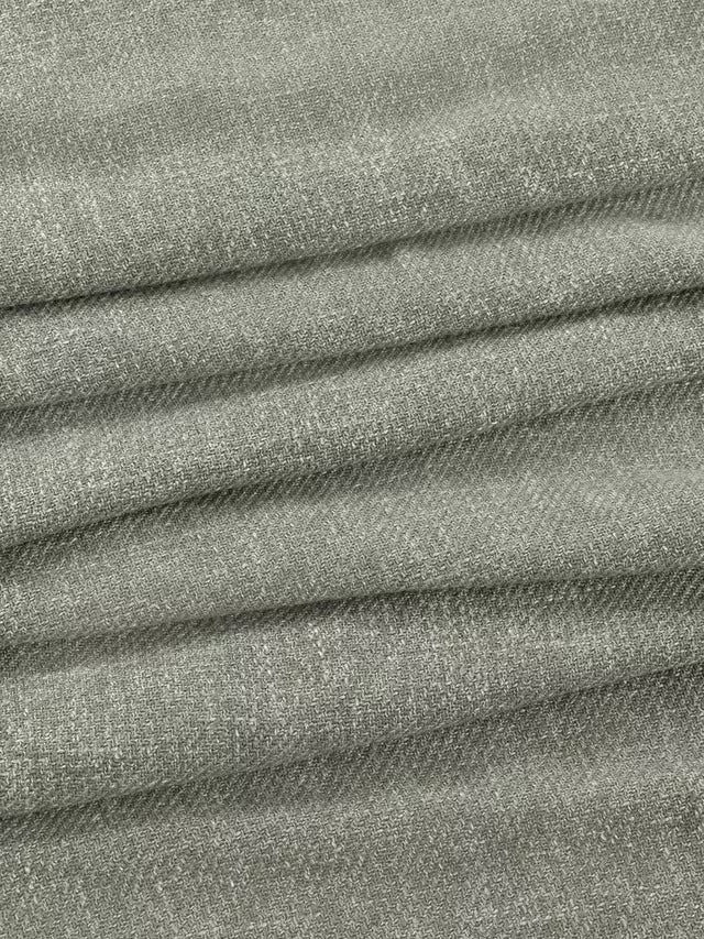 John Lewis Rustic Twill Blackout Pencil Pleat Curtains W228 x D137cm - Green