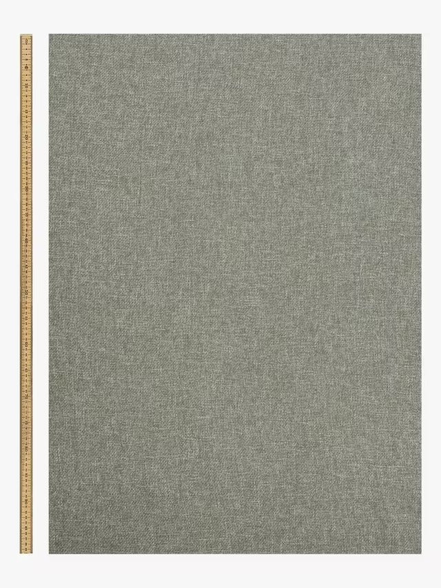 John Lewis Rustic Twill Blackout Pencil Pleat Curtains W228 x D137cm - Green