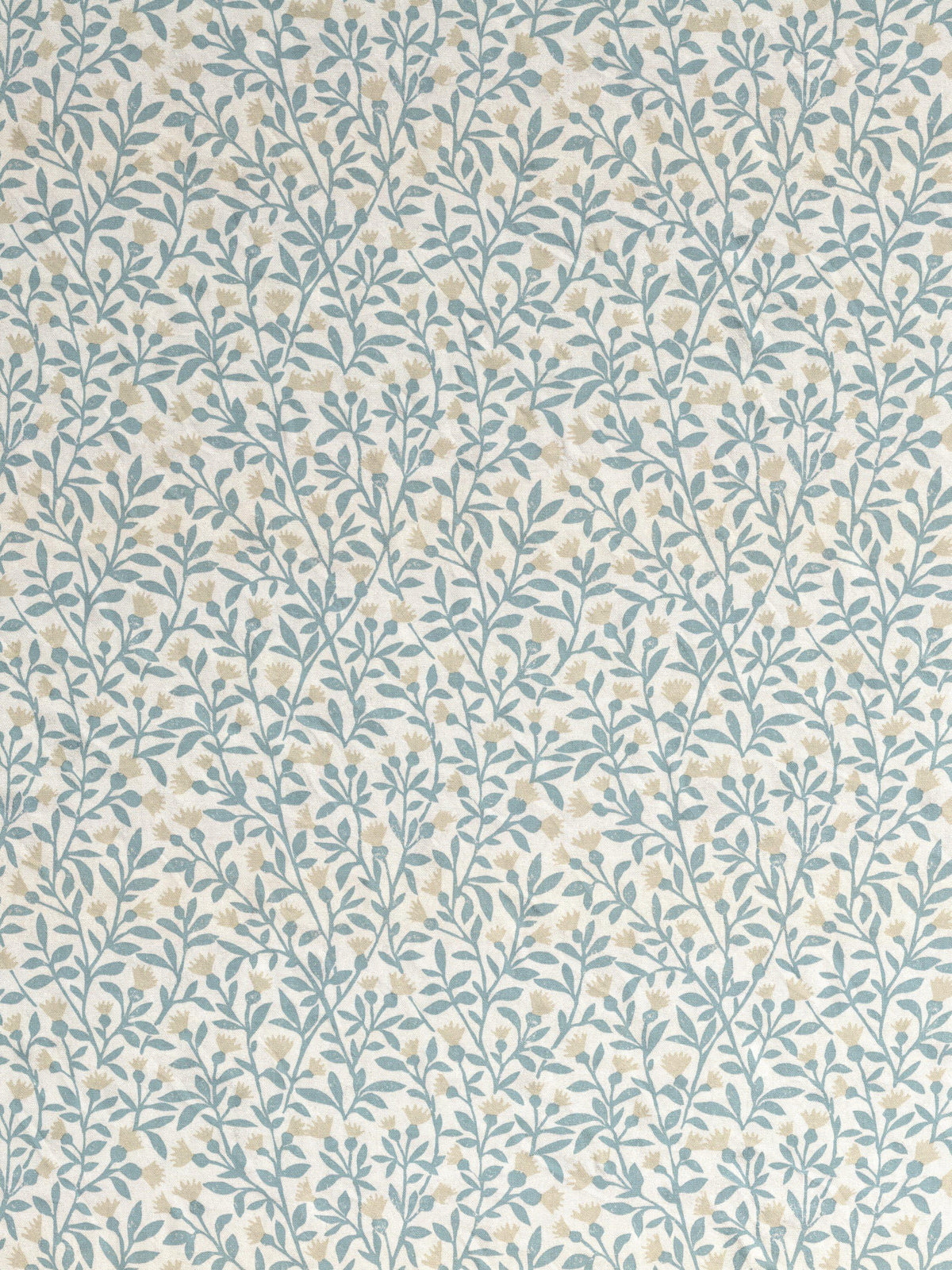 John Lewis Eloise Print Blackout Pencil Pleat Curtains - 228 x 228cm - Blue