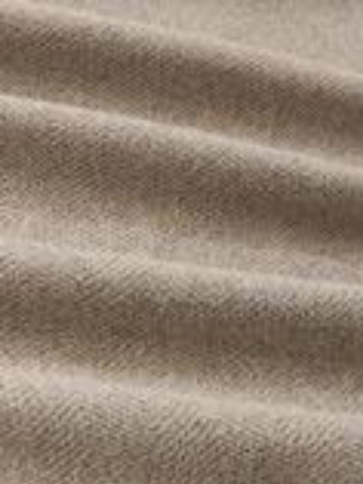 John Lewis Herringbone Pencil Pleat Blackout Curtains 167 x 274cm Pale Mole