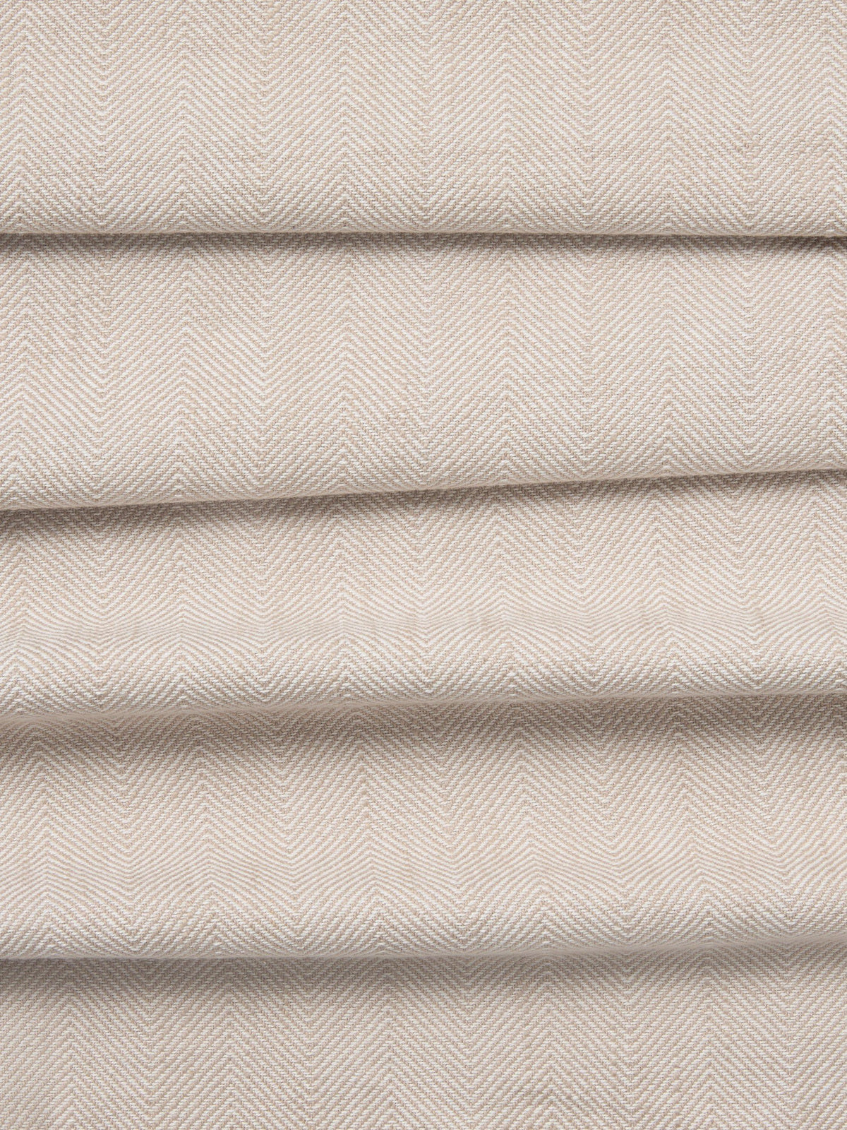 John Lewis Cotton Herringbone Pencil Pleat Curtains 228 x 228cm - Natural