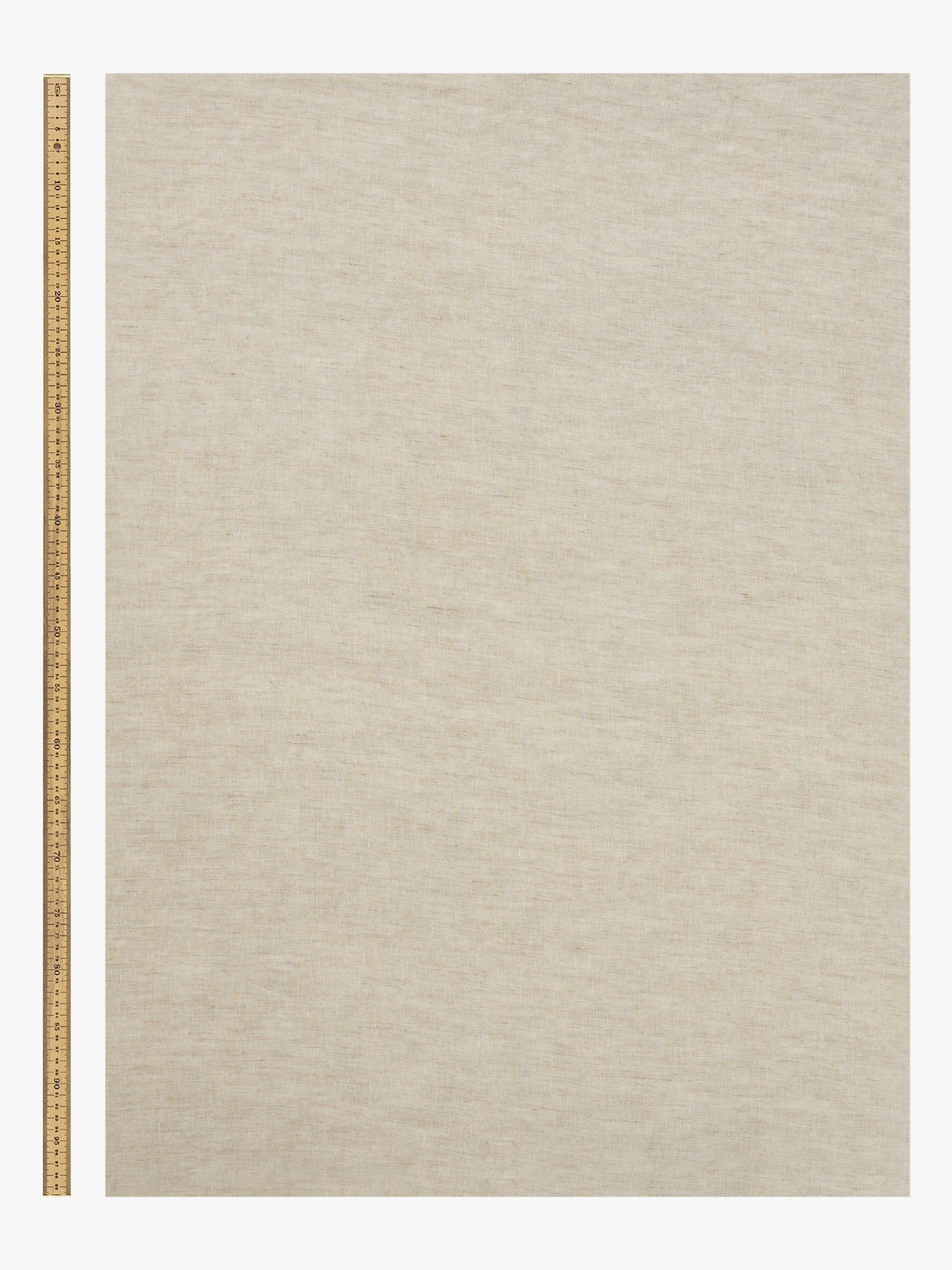 John Lewis Premium Slot Top/Hidden Tab Voile Panel - Natural W280 x D274 cm