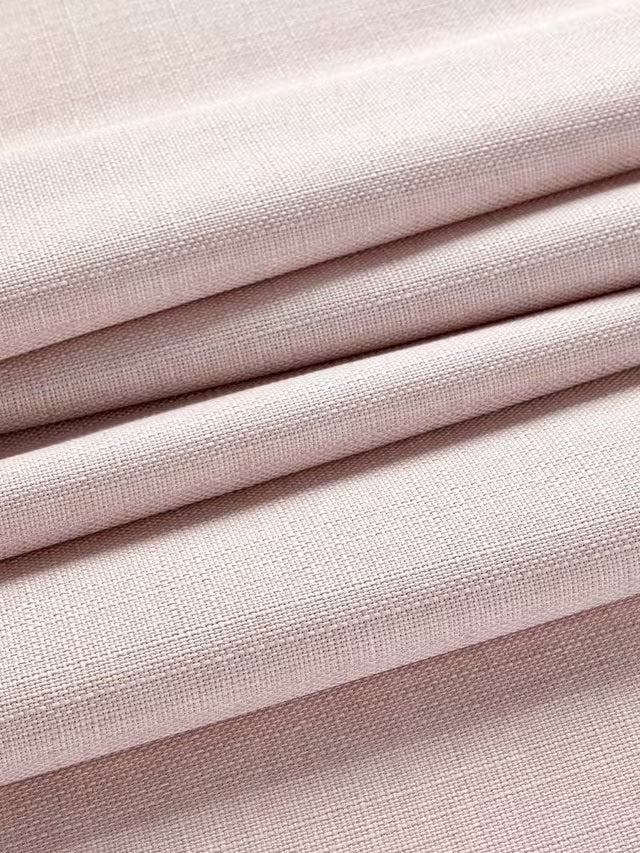 John Lewis Textured Pair Blackout Lined Eyelet Curtains 228x228cm Rose Pink - Kazoop