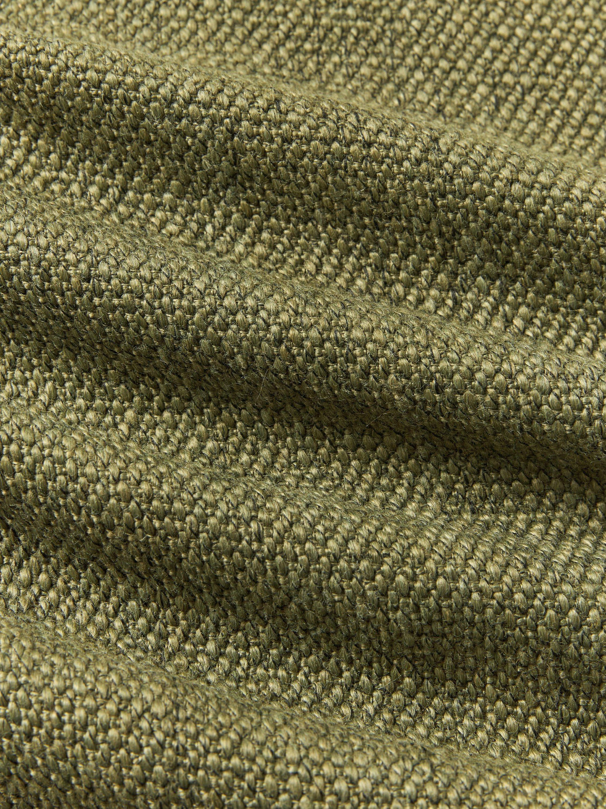 John Lewis Rustic Basketweave Pencil Pleat Curtains W167 x D228cm - Avocado