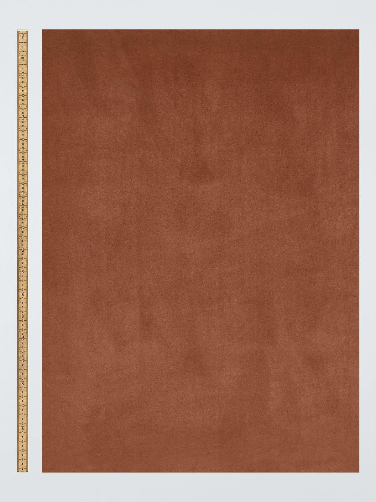 John Lewis Matt Velvet Blackout Pencil Pleat Curtains - 167 x 182cm - Ginger