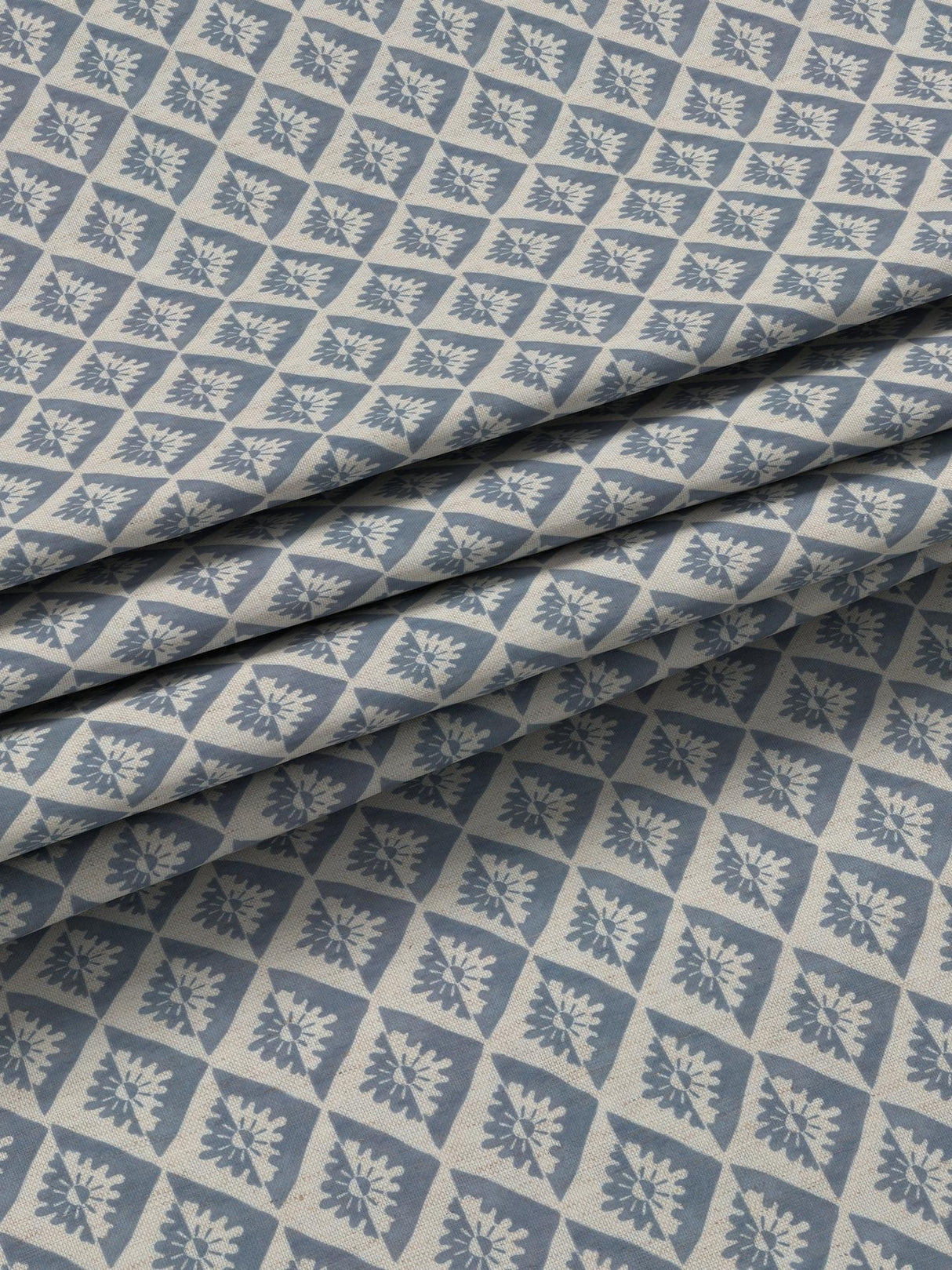 John Lewis Jaya Pair Lined Pencil Pleat Curtains W228 x D182cm - Lake Blue