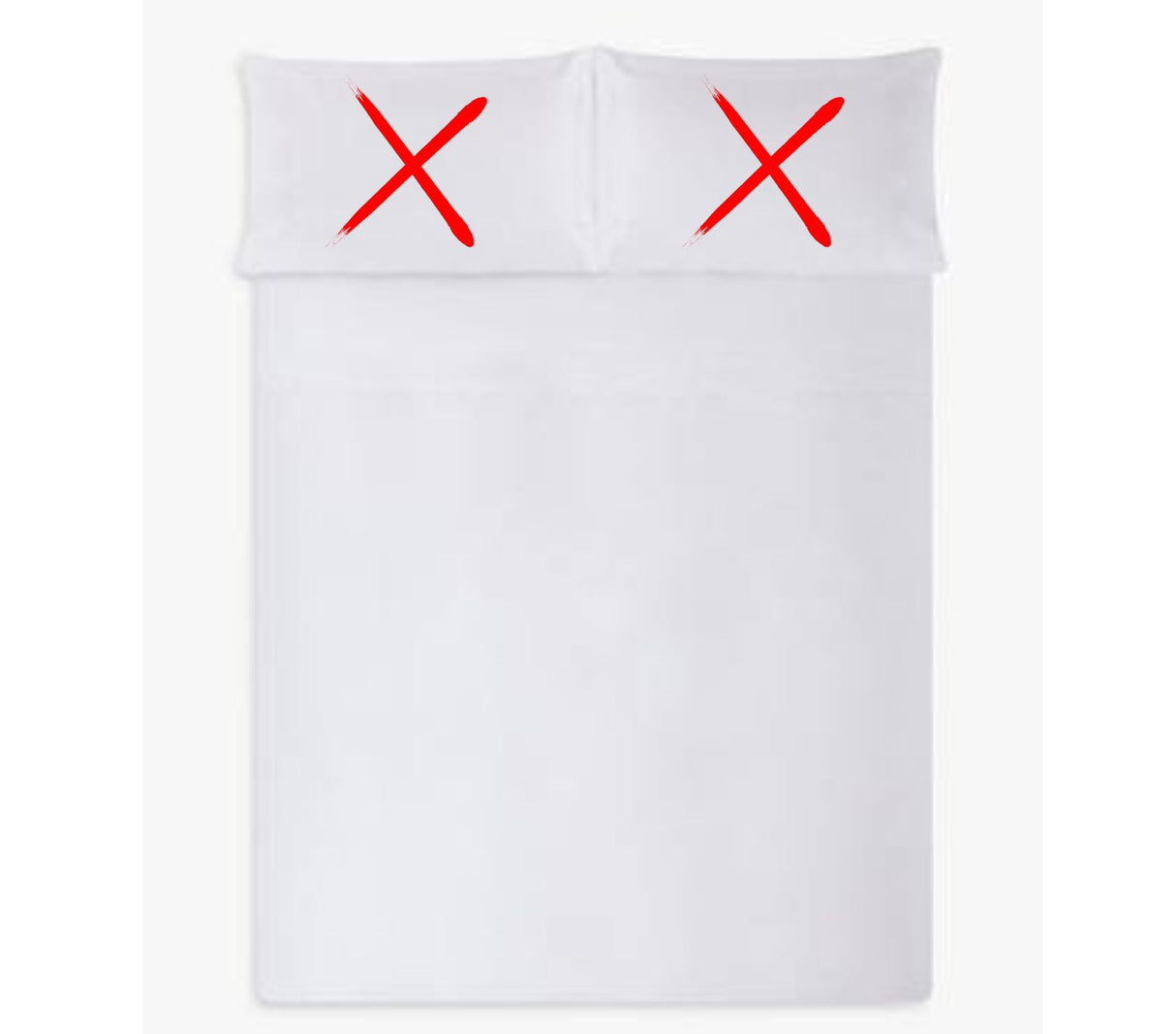 Jasper Conran London Supima 500TC Satin Flat Bed Sheet - Super King - White