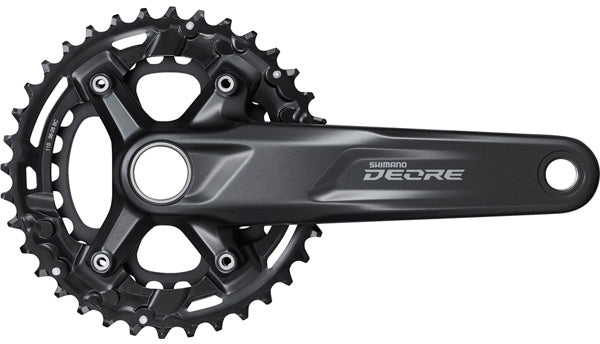 Shimano Deore M5100 B2 26/36T 11-Speed 170mm 4-Arm MTB Crankset - Black