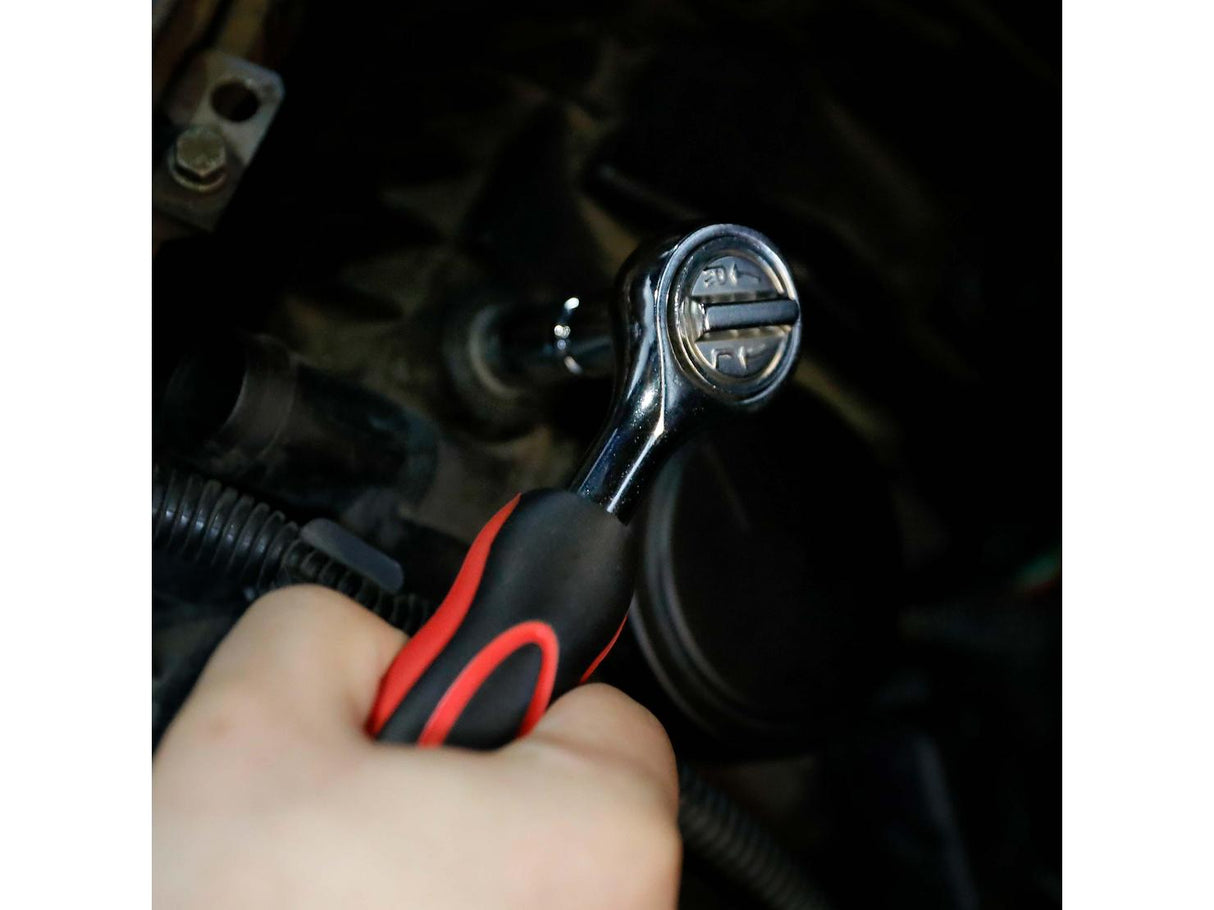 Workpro 38 Pieces Stubby Adj Wrench Ratcheting Screwdriver Sockets Tool Set