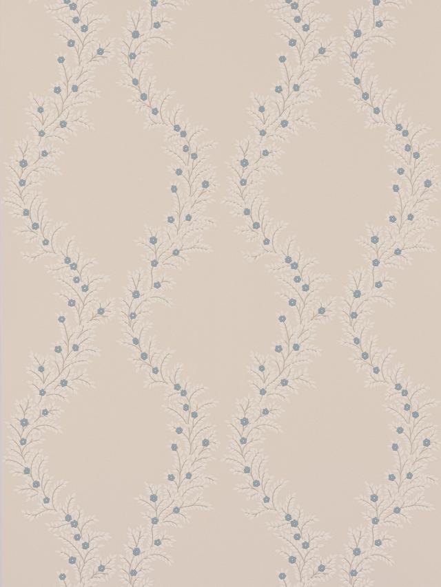 Colefax and Fowler W7019/02 Liliana Floral Wallpaper Roll - 52cm x 10m Cream
