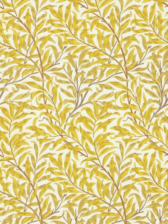 Morris & Co. MCOW217089 Willow Bough Wallpaper L10m x W52cm - Summer Yellow