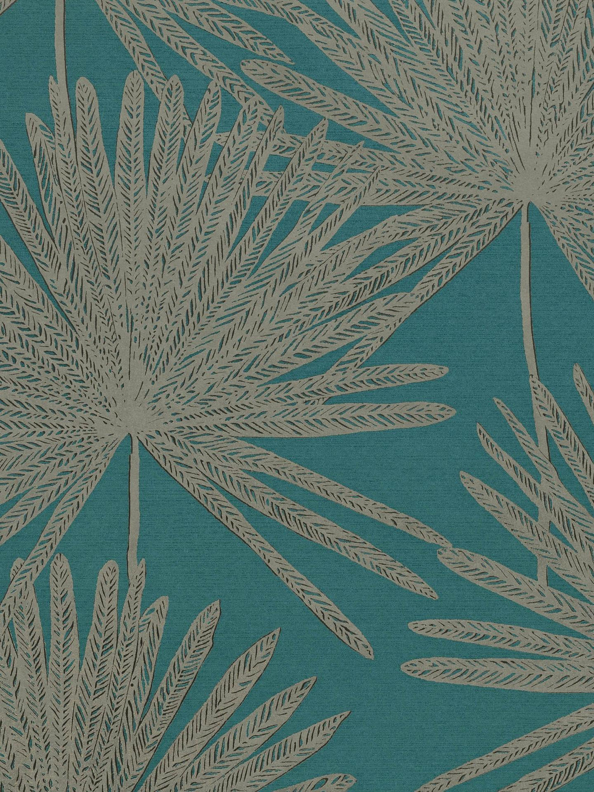 Romo Pacaya Washable Leaves Wallpaper L10.05m x W68cm Indian Green W416/09