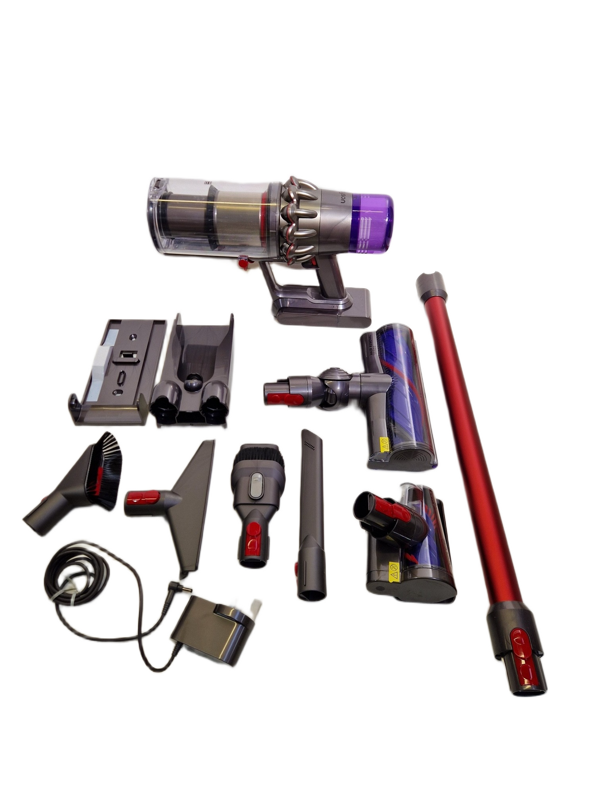 Dyson V11 Extra Cordless Bagless Stick Vacuum Cleaner With Accessories - Red B+