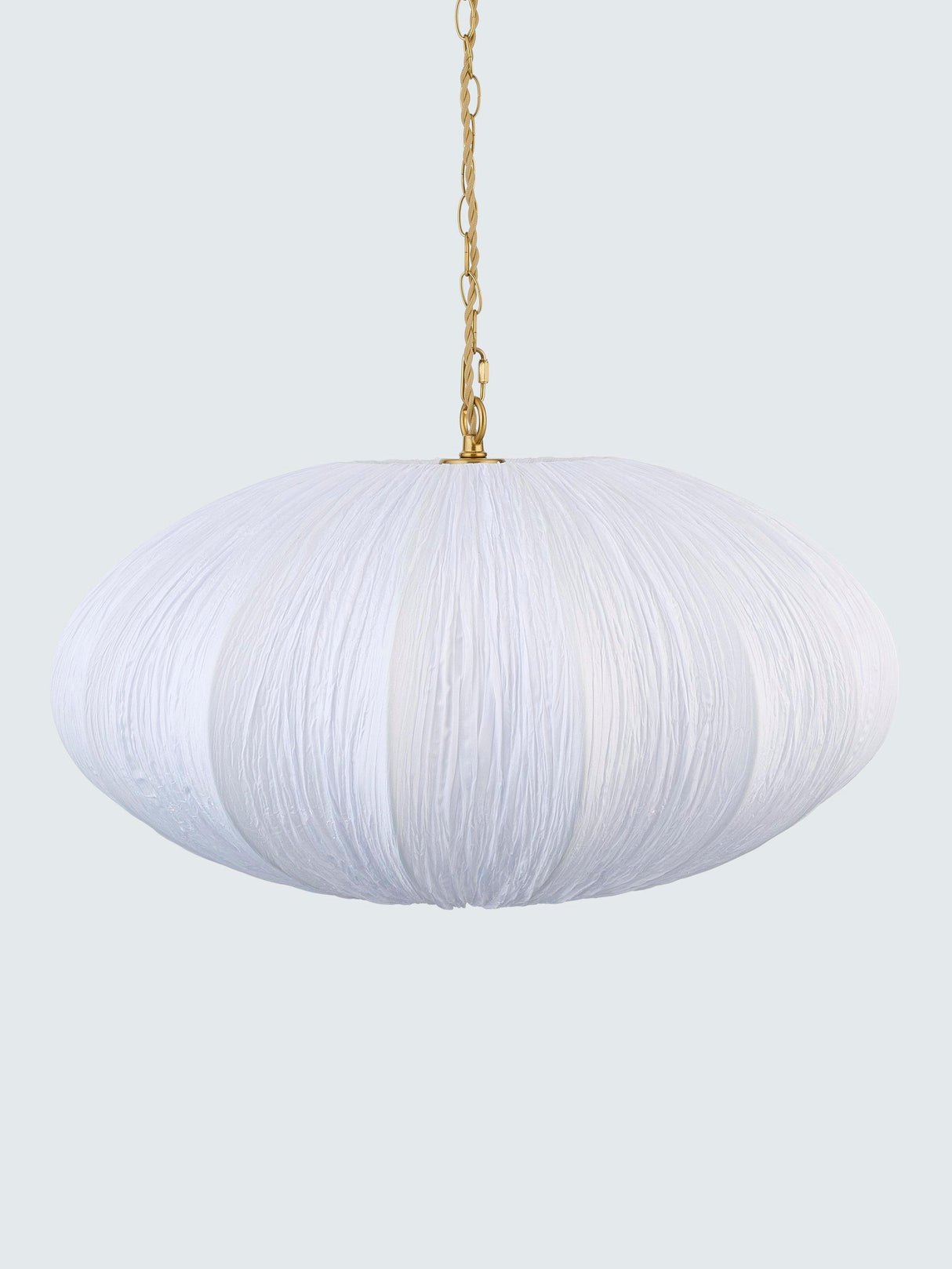 John Lewis Edith Pendant Adjustable Pendant Ceiling Light - White Dia.55cm