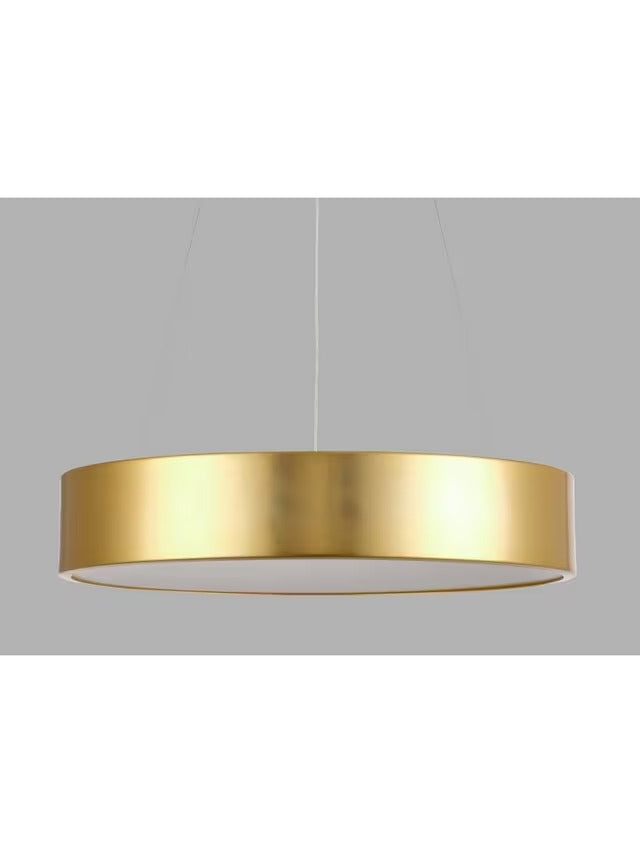 John Lewis Matteo LED Small Hoop Modern Design Pendant Ceiling Light - Gold