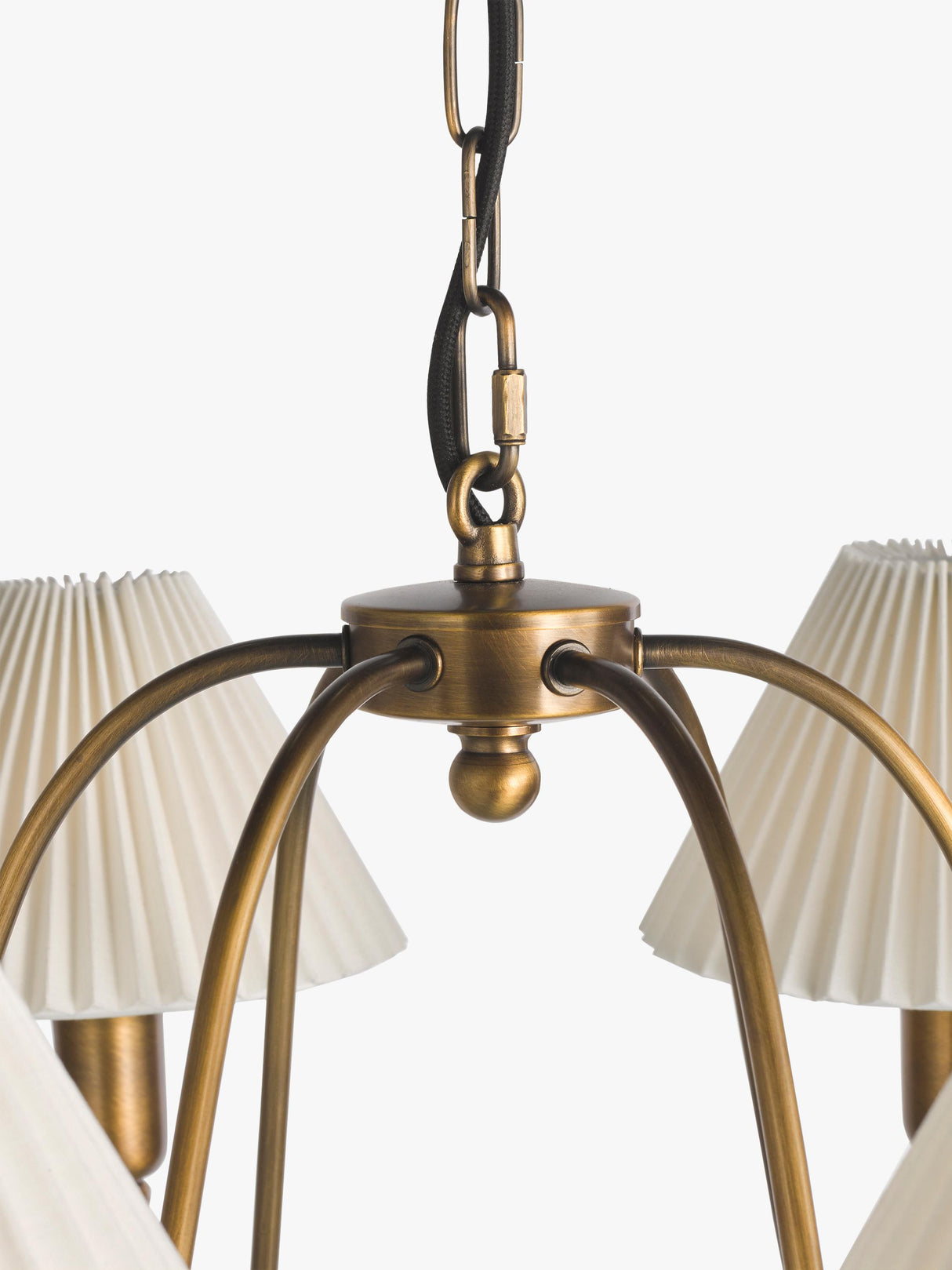 John Lewis Candelabra 6 Arm Adjustable Pendant Ceiling Light Antique Bronze
