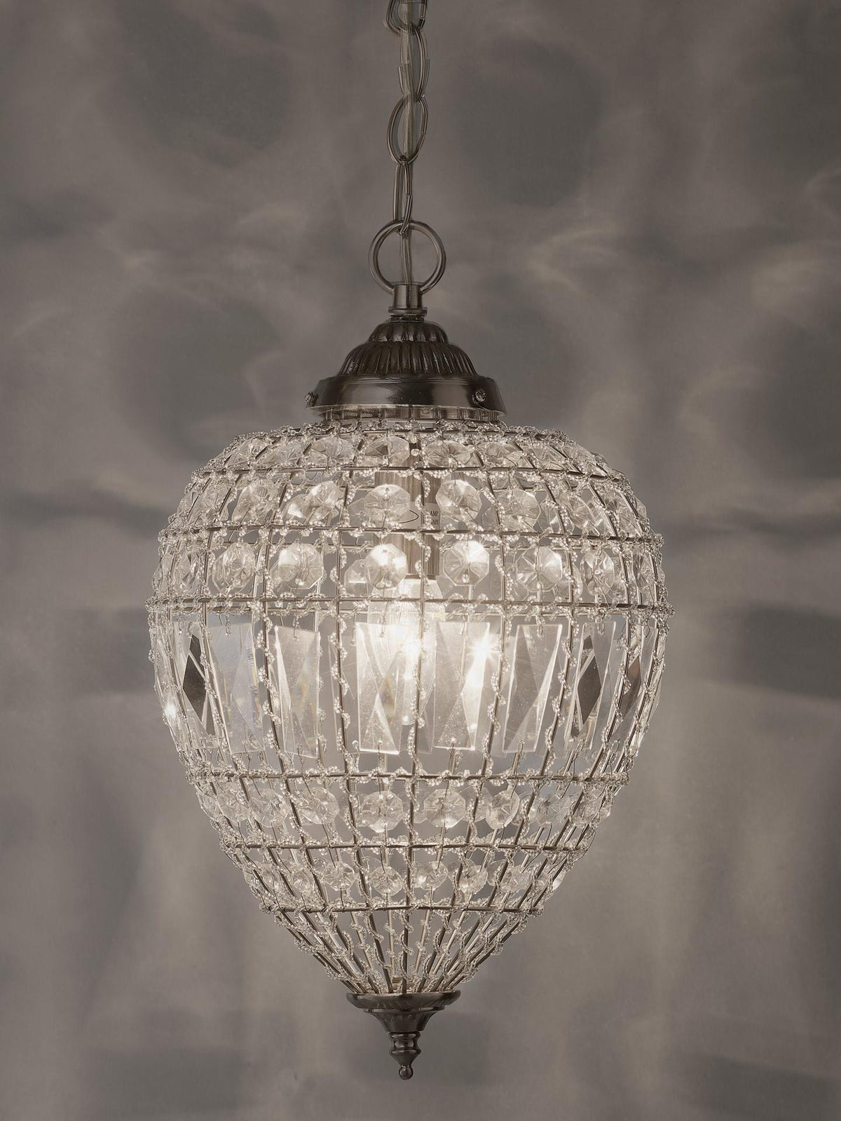 John Lewis Dante Non-Dimmable 700L Small Ceiling Light H38 x Dia.24cm Clear