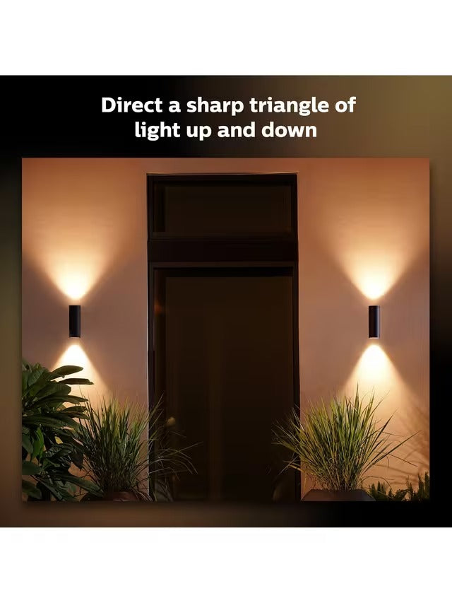 Philips Hue White And Colour Ambiance Appear LED Smart Outdoor Wall Light
