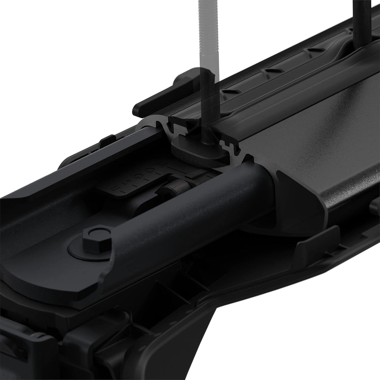 Thule WingBar Edge 721320 Aerodynamic Aluminium Roof Bar 86cm Single - Black