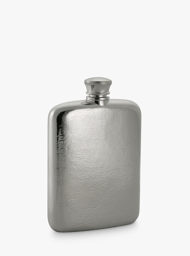 Royal Selangor 130ml Metal Pewter Pocket Hip Flask - Silver
