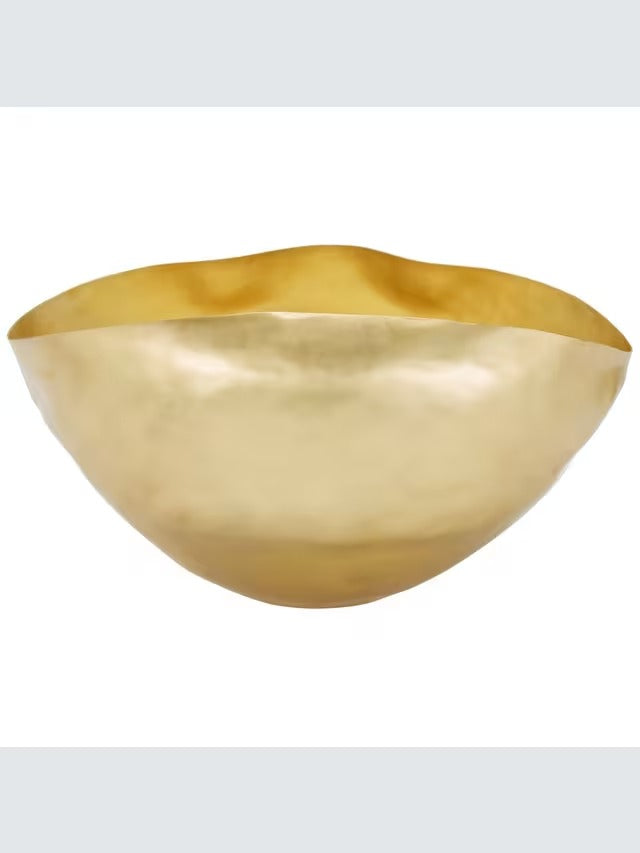Tom Dixon Multi-Faceted Bash Vessel Contemporary Sculpture Brass - Small