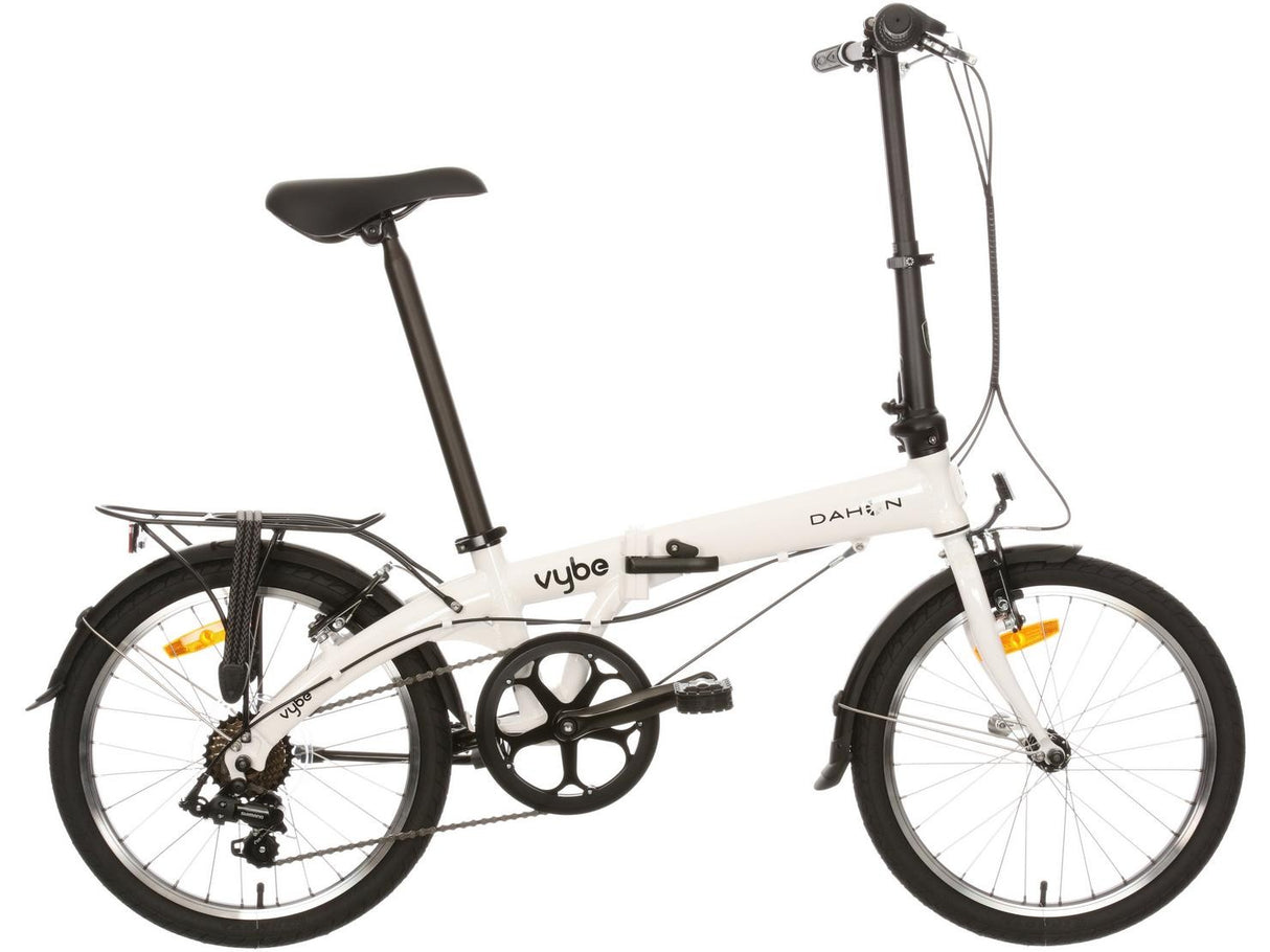 Dahon VYBE D7 Unisex 20" Wheel Compact 12kg 7-Speed Folding Bike Alloy White