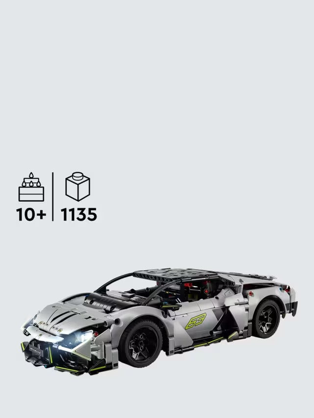 LEGO Technic 42214 Lamborghini Revuelto Super Remote Control Sports Car Toy