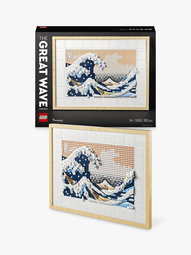 LEGO Art 31208 Hokusai The Great Wave Adults Creative Set - 1810 Pieces
