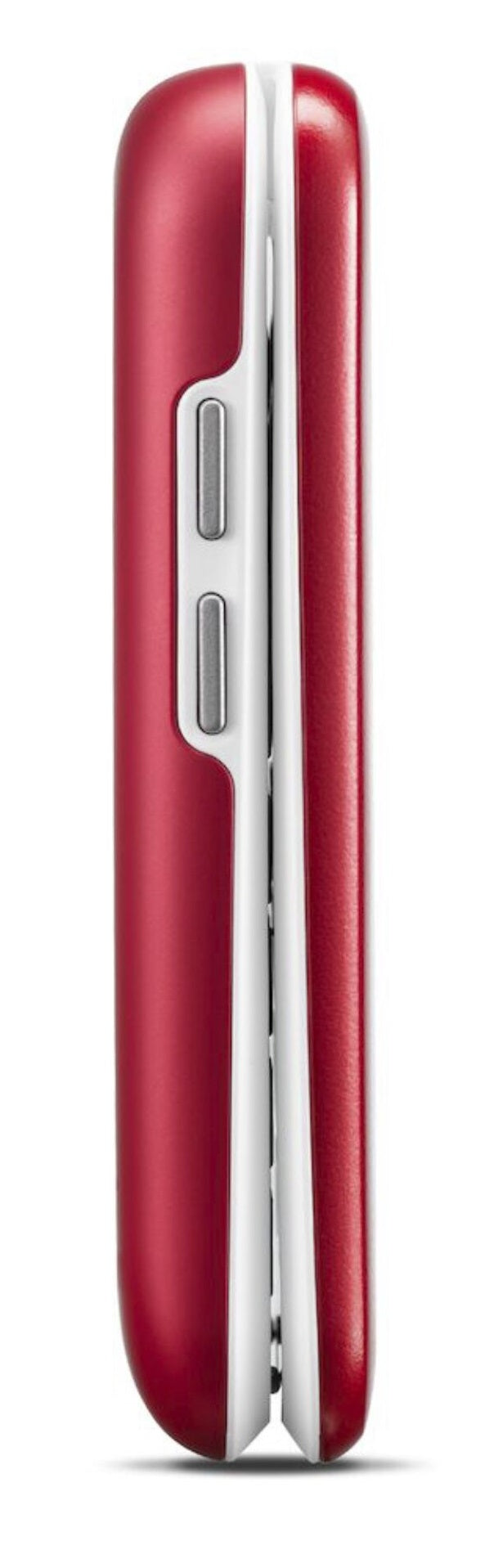 Doro 6820 Flip Mobile Phone 128MB 4G 2.8'' SIM-Free Unlocked - Red & White - Kazoop
