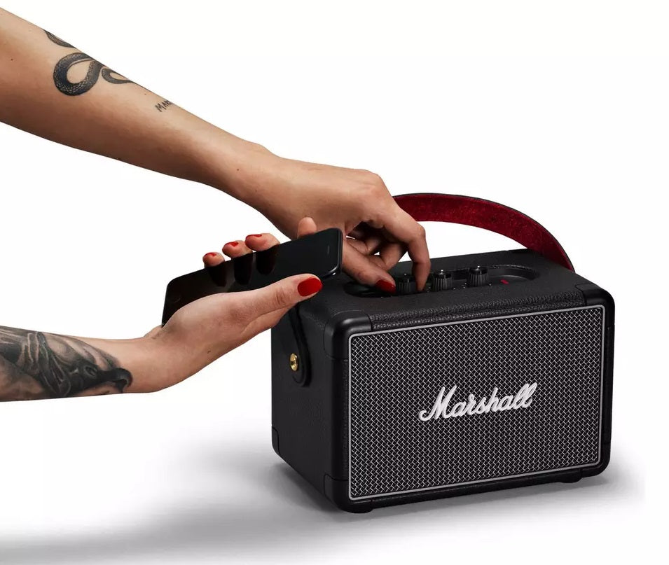 Marshall Kilburn II Portable Wireless Bluetooth Speaker - Black/Brass