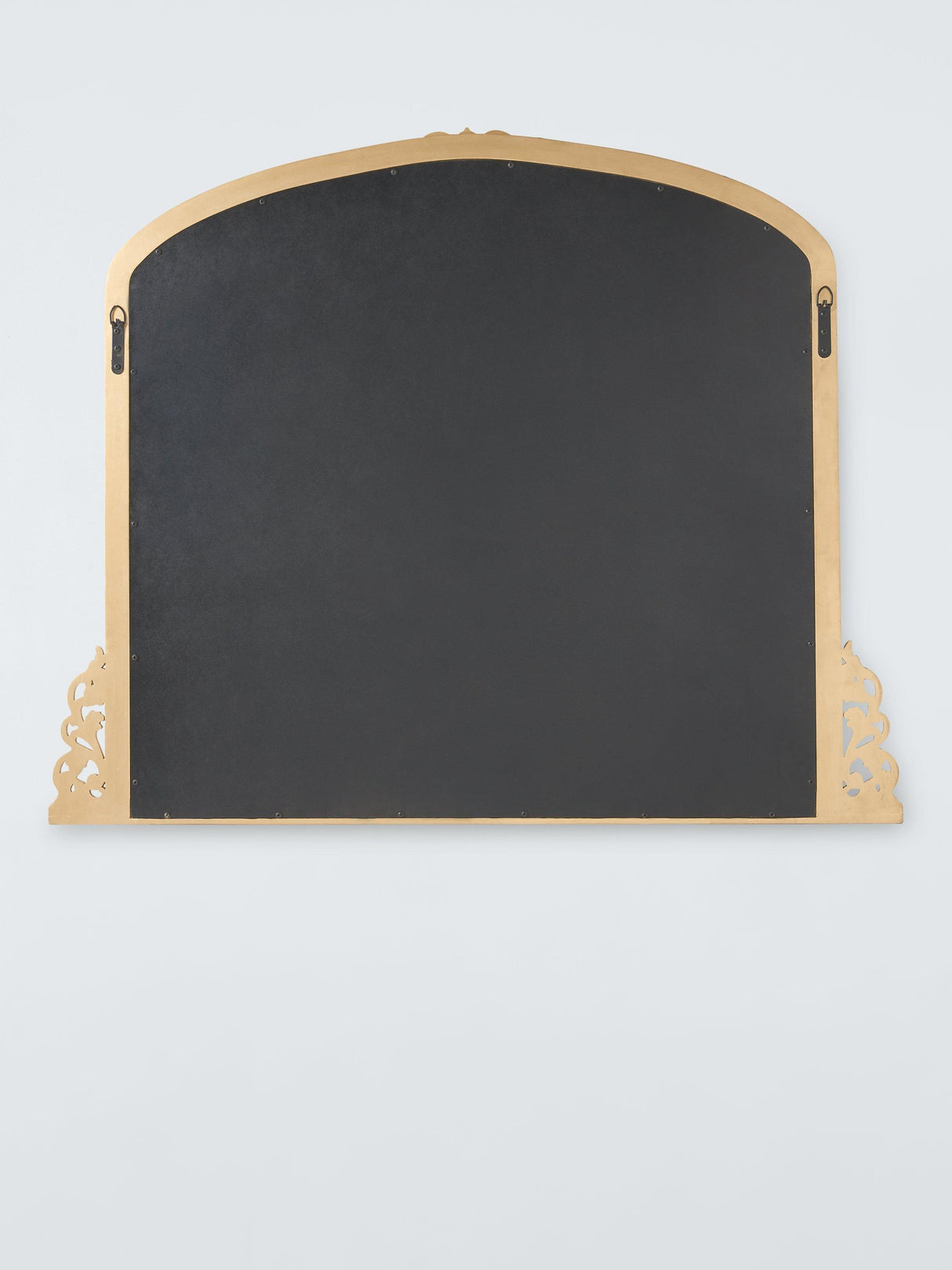 John Lewis Vintage French Overmantel Wall Mirror 95 x 115cm - Antique Gold