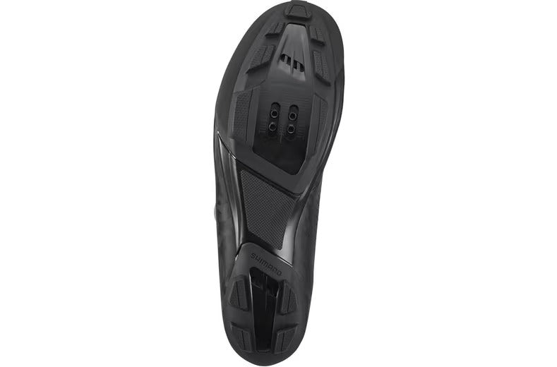 Shimano RX6 Gravel Men's Breathable SPD Carbon Cycling Shoes - Black EU 39