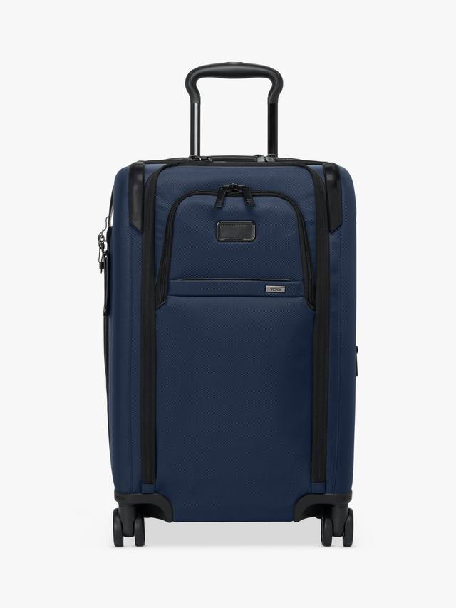 TUMI Dual Access Expandable 4-Wheel Cabin Luggage Suitcase - 69L - Navy