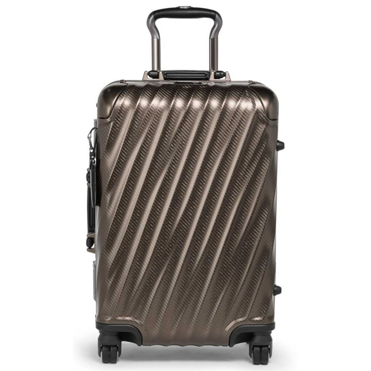 TUMI 19 Degree International 56cm 4-Wheel Cabin Suitcase - Textured Gunmetal