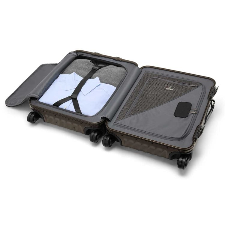 TUMI 19 Degree International 56cm 4-Wheel Cabin Suitcase - Textured Gunmetal