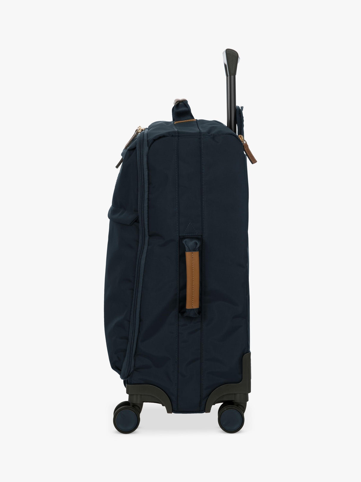 Bric's X Travel 4-Wheel 55cm Carry On Trolley Suitcase - Navy 14x21x9 Inch