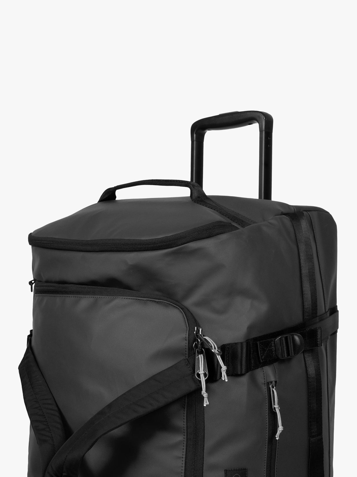Eastpak 90L 2-Wheel Travel Weatherproof Large Backpack Duffle Bag - Black