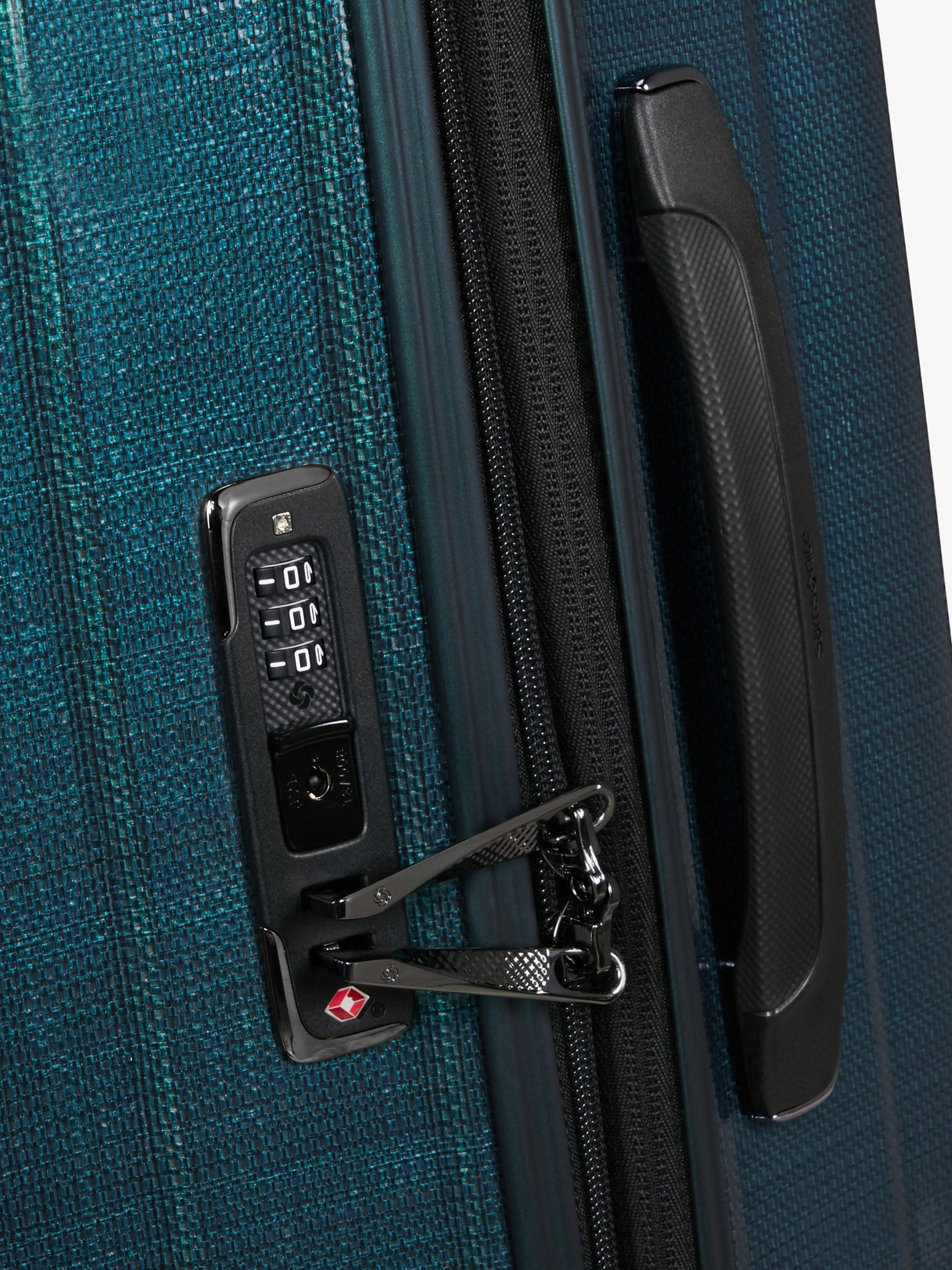 Samsonite Nexis 82cm Expandable 134/147L Double Wheel Suitcase - Petrol Blue