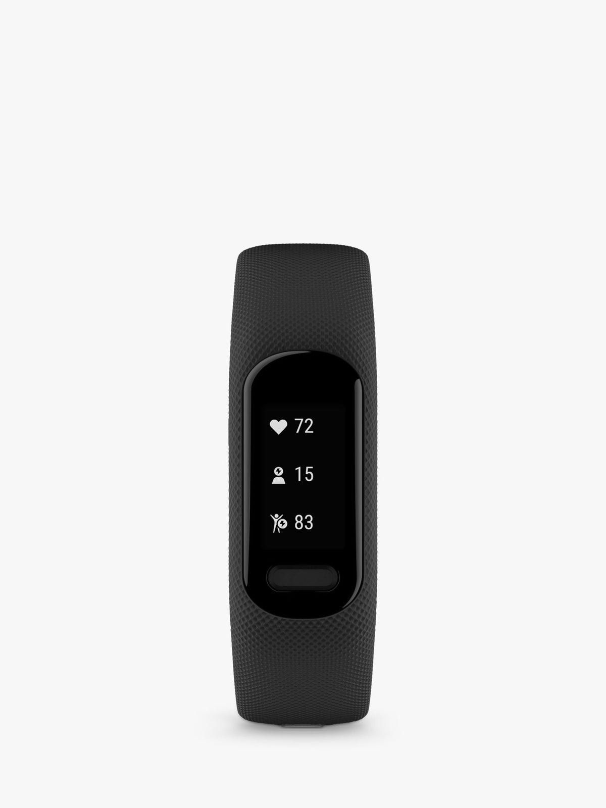 Garmin Vivosmart 5 Fitness Tracker OLED Bluetooth Medium - Black - Kazoop